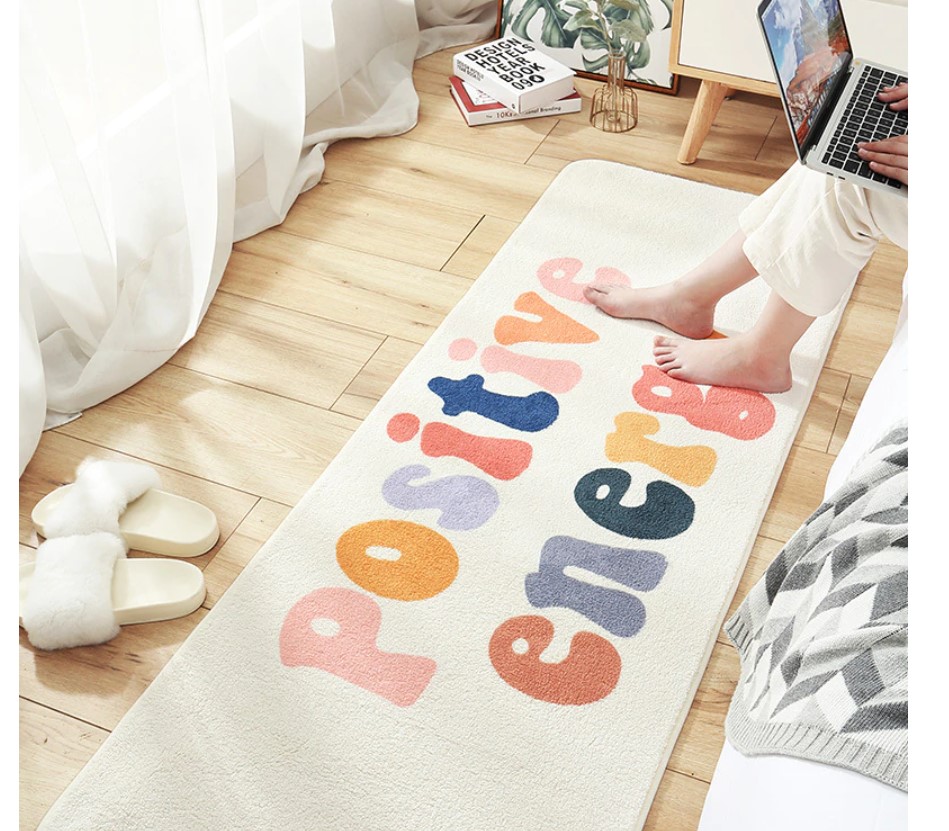Nordic Style Colorful Print Mat